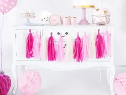 Tassel guirlande ROSA mix