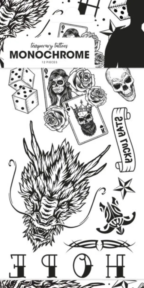 Tattoo Monokrom HOPE
