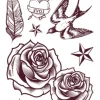 Tattoo Monokrom LOVE