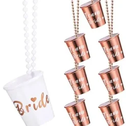 Team Bride shotglas i rosegold