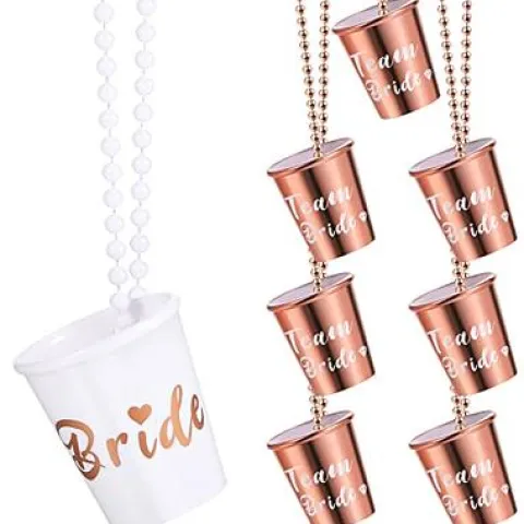 Team Bride shotglas i rosegold