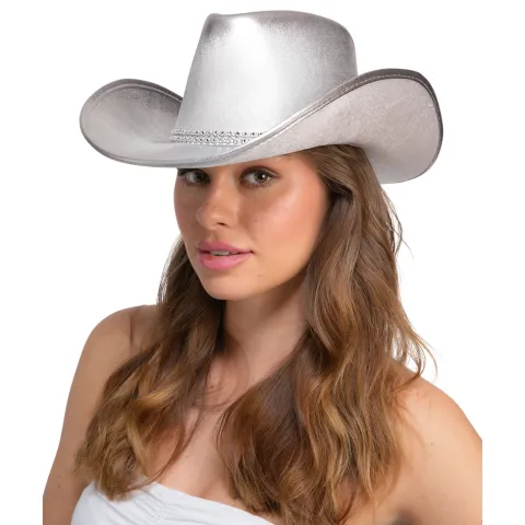 Texas hat - sølv