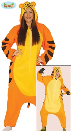 Tiger kostume jumpsuit