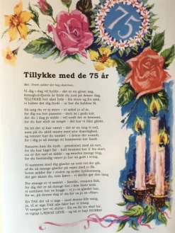 Tillykke med de 75 år