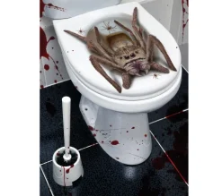 Toilet dekoration - Edderkop