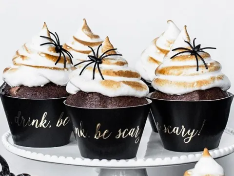 Trick or treat Cupcake wrappers