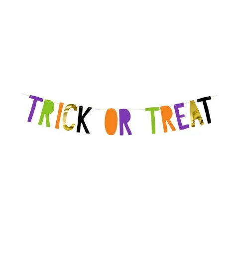 Trick or Treat kartonbanner