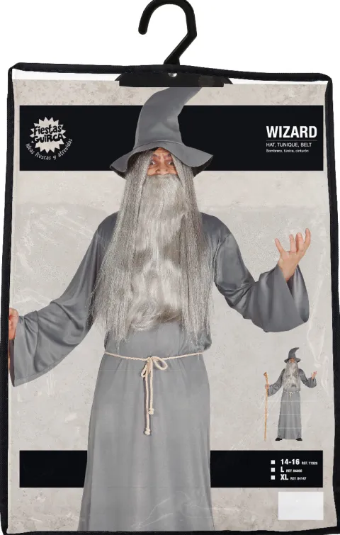 Troldmand Kostume Teen