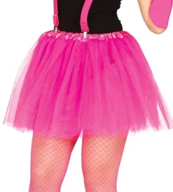 Tyl Skørt i pink