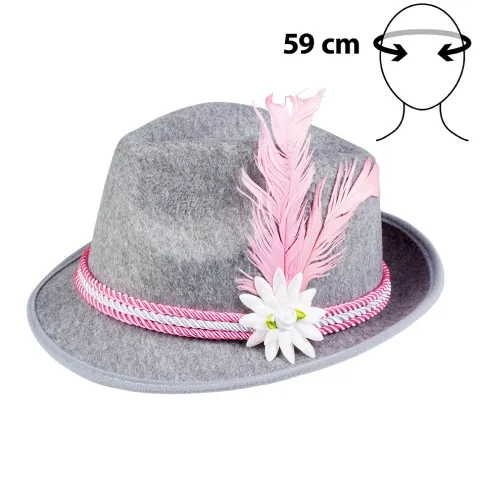 Tyrolerhat Pink