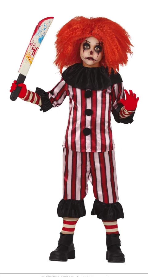Uhyggelig klovn Dreng - PAYASO