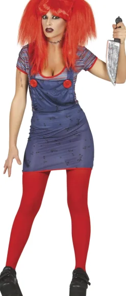 Uhyggelig Kludedukke Kostume