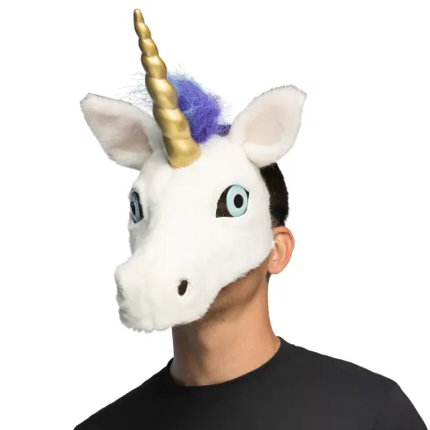 Unicorn Plys Halvmaske