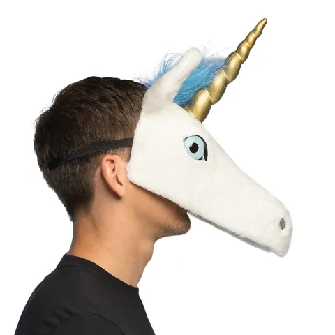 Unicorn Plys Halvmaske