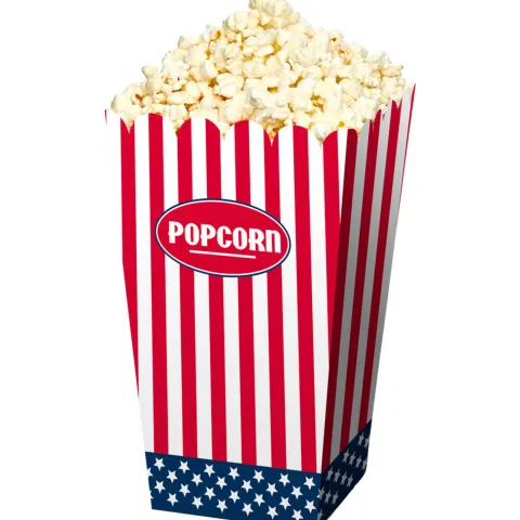 USA popcorn bæger