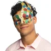 Venetiansk harlekin maskerade maske