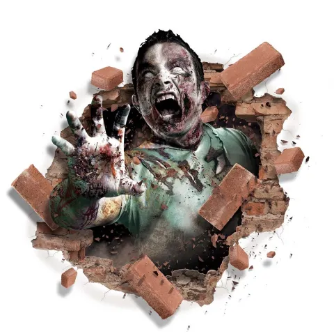 Væg dekoration - Halloween Zombie