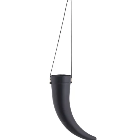 Viking Drikkehorn sort