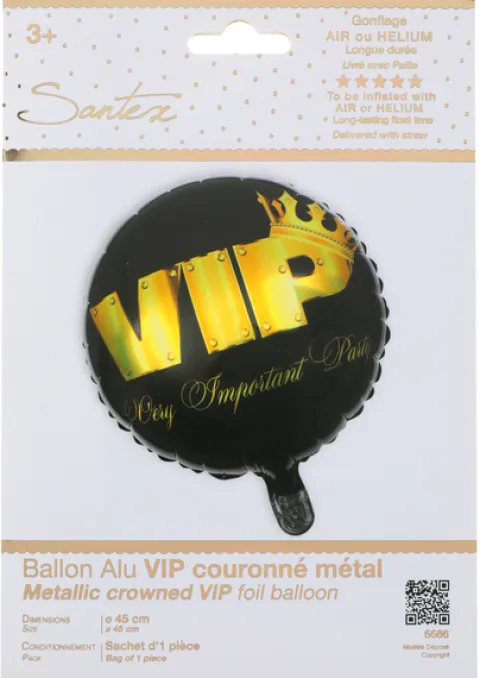 VIP krone folieballon