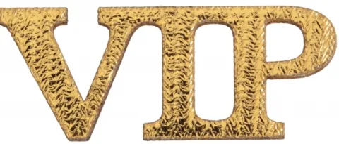 VIP krone konfetti