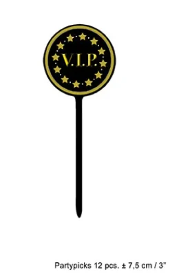 VIP party picks, 12 stk