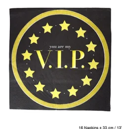 VIP servietter, 33x33cm 16stk