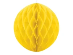 Vævbold ø 40 cm GUL