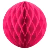 Vævbold ø 10 cm Mørk pink