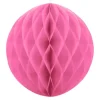 Vævbold ø20 cm Pink