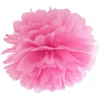 Væv pompom ø 25 cm Pink