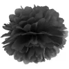 Væv pompom Sort Ø25