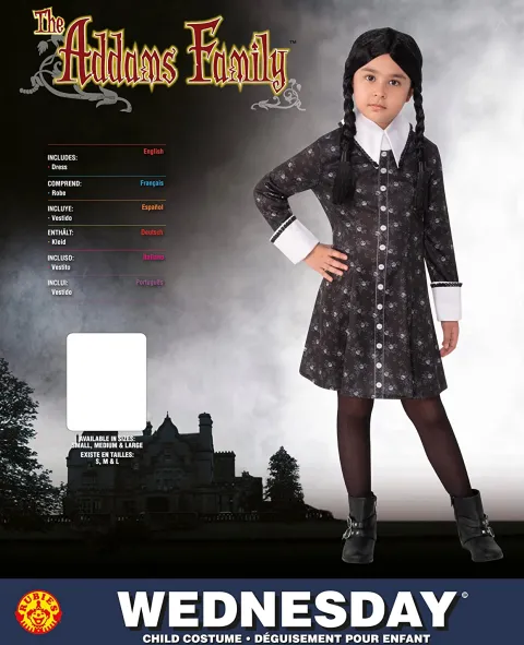 Wednesday kostume til børn