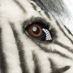 Zebra Plys Halvmaske