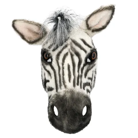 Zebra Plys Halvmaske