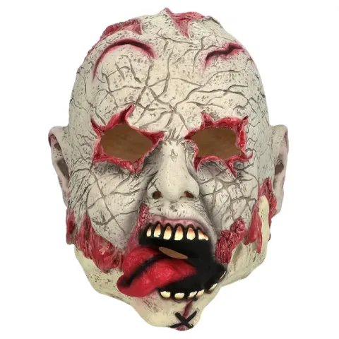 Zombie blodig maske i latex