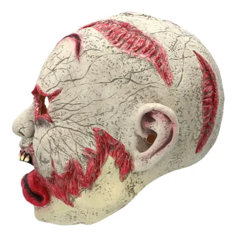 Zombie blodig maske i latex