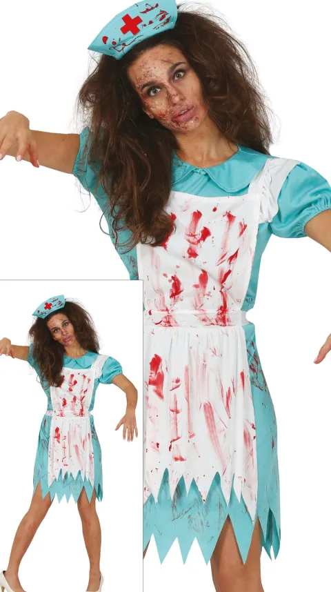 Zombie Sygeplejerske Kostume