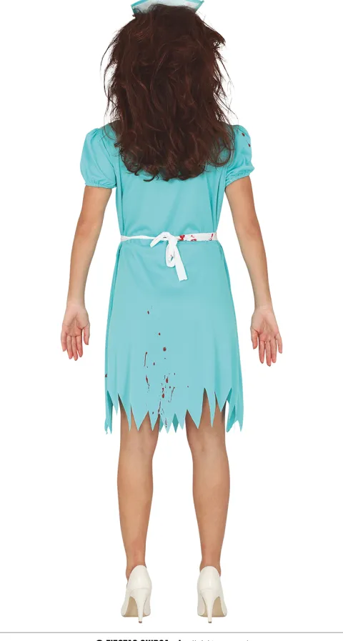 Zombie Sygeplejerske Kostume